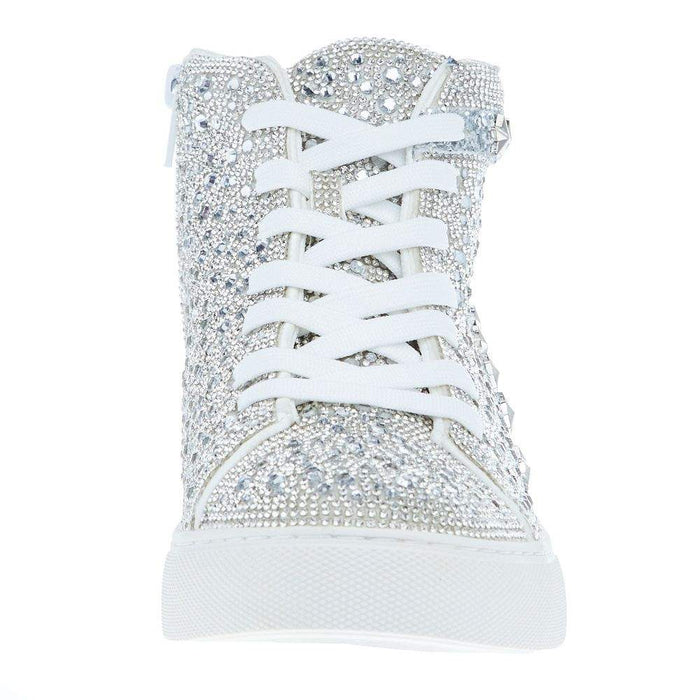 Corkys Footwear Women's Corky Flashy Clear Rhinestone Sneaker