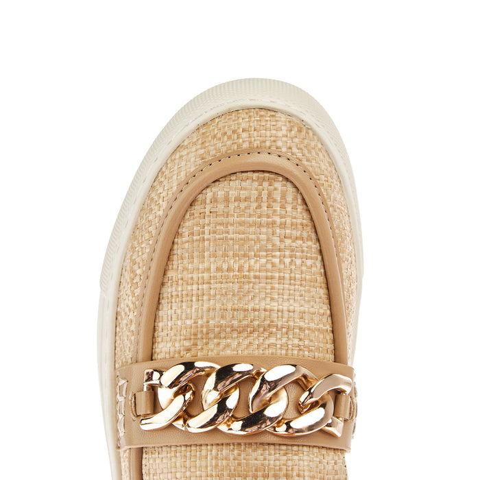 Corkys Footwear Women`s Chain Reaction Raffia Casual Shoe