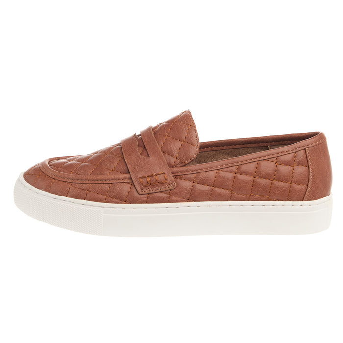 Corkys Footwear Women's Quilty as Charged Cognac Shoe
