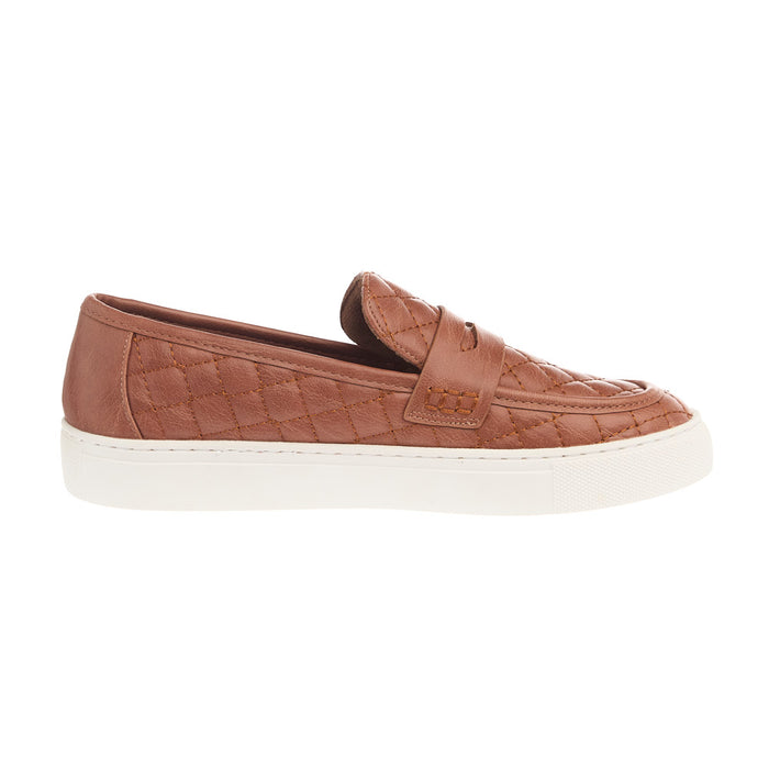 Corkys Footwear Women's Quilty as Charged Cognac Shoe
