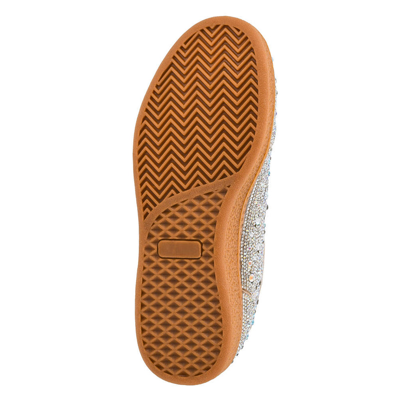 Corkys Footwear Women's Calm Down Rhinestone Tennis Shoe