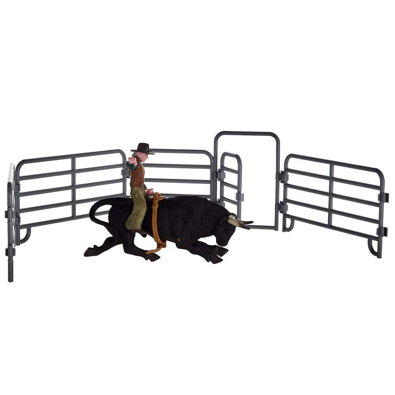 Bigtime Barnyard Bull Rider Set