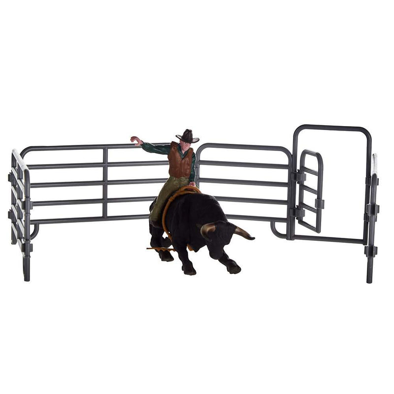 Bigtime Barnyard Bull Rider Set