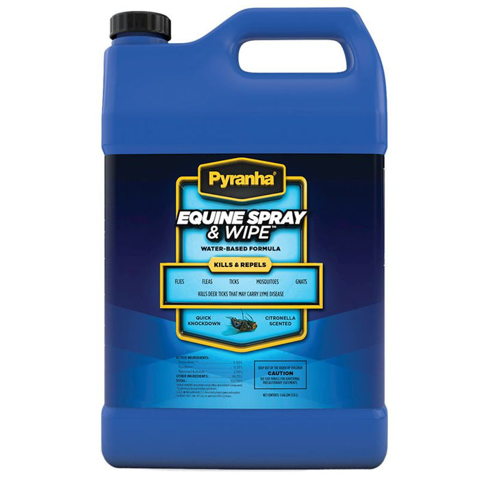 Equine Spray & Wipe Water Based Gallon Refill