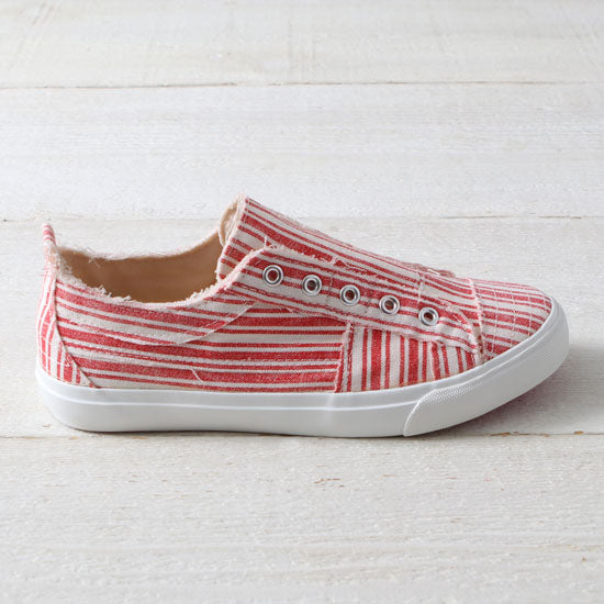 Corkys Footwear Red Stripe Babalu Shoes