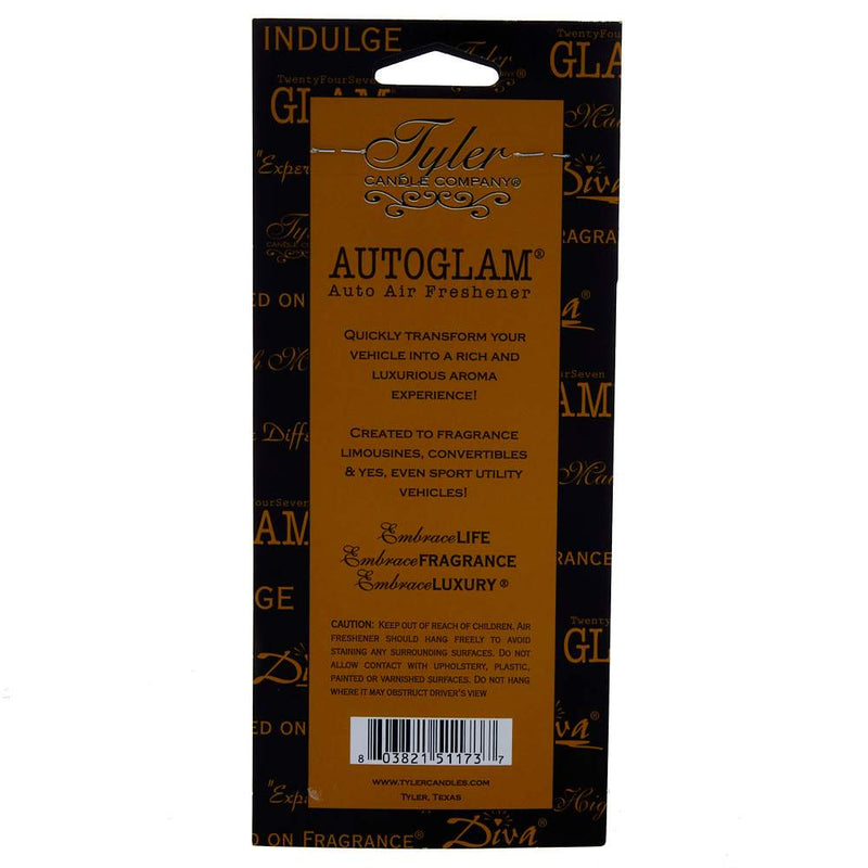 Tyler Candle Company In Autoglam Air Freshener
