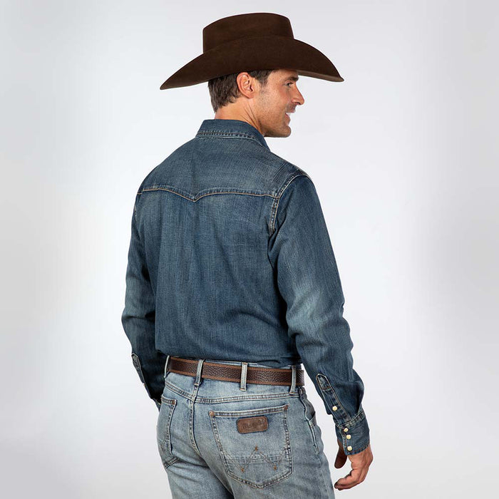 Wrangler Men's Denim Work Shirt