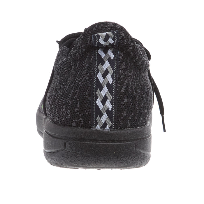 Minnetonka Mens ECO ANEW Black Casual Lace Up Shoe