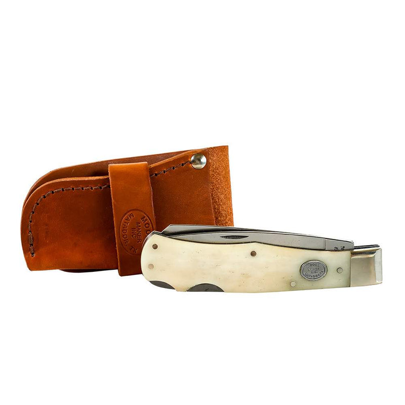 Moore Maker Large Trapper Double Lockback w/Sheath 5206DLB