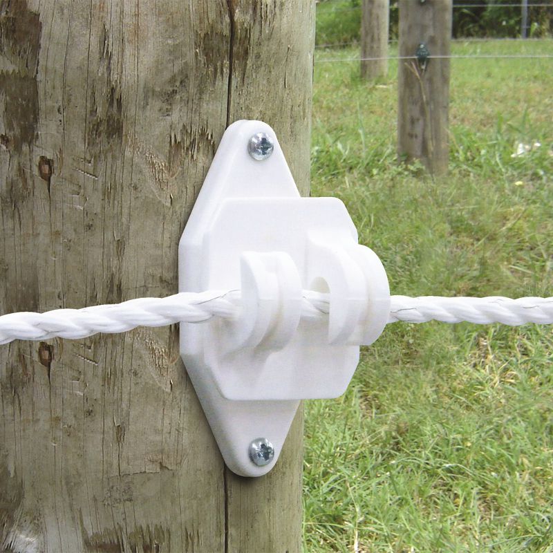 Wood Post Jumbo Claw Insulator 25/PK