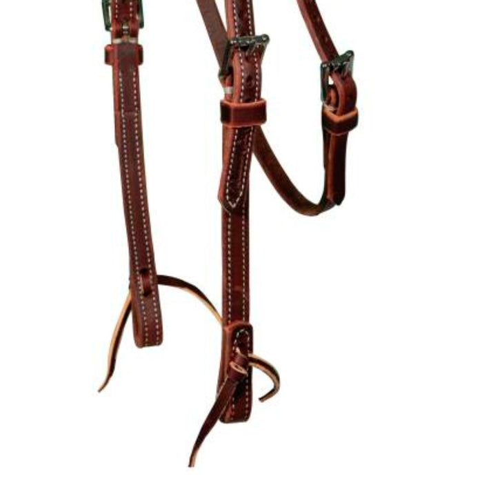 Professionals Choice Lariat Rope Burgundy Training Headseatter Headstall