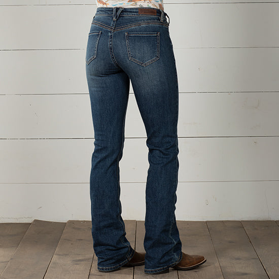 Rock & Roll Denim Women's Vintage Wash Riding Jeans