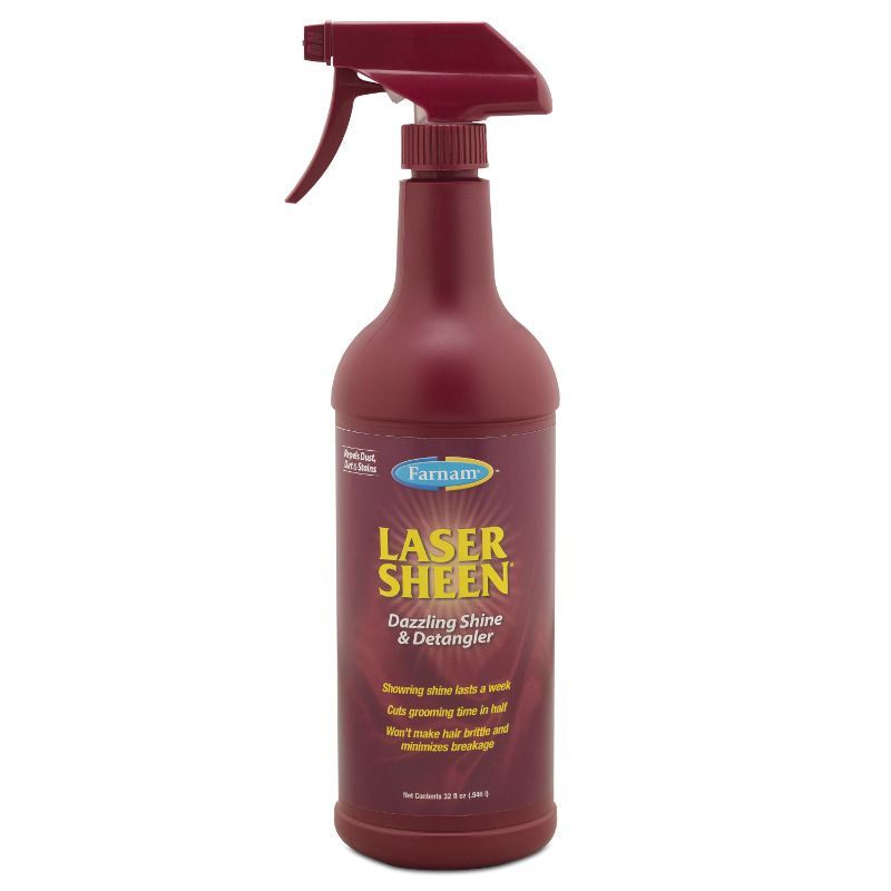 Laser Sheen Dazzling Shine & Detangler Ready-To-Use 32oz