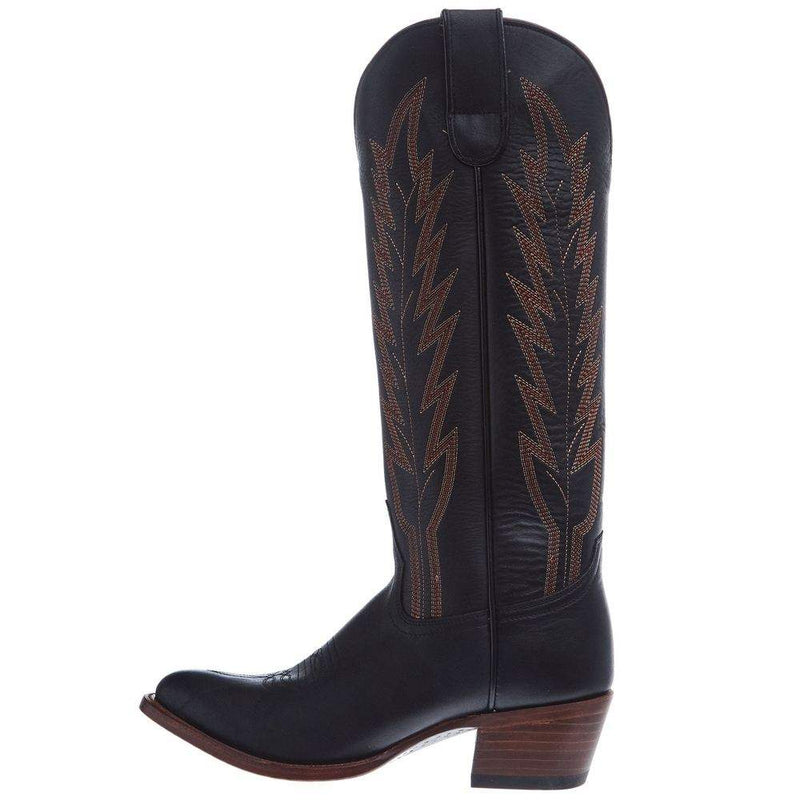 Macie Bean Women's Burnin' Daylight 15 In Black Durango Top Cowgirl Boot