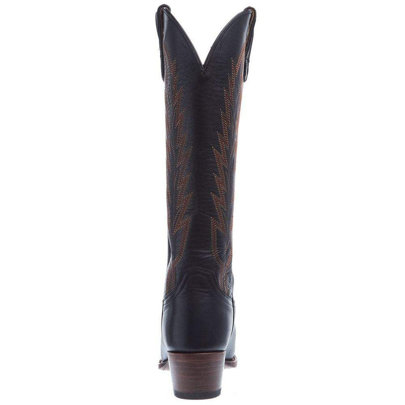 Macie Bean Women's Burnin' Daylight 15 In Black Durango Top Cowgirl Boot