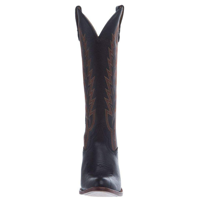 Macie Bean Women's Burnin' Daylight 15 In Black Durango Top Cowgirl Boot