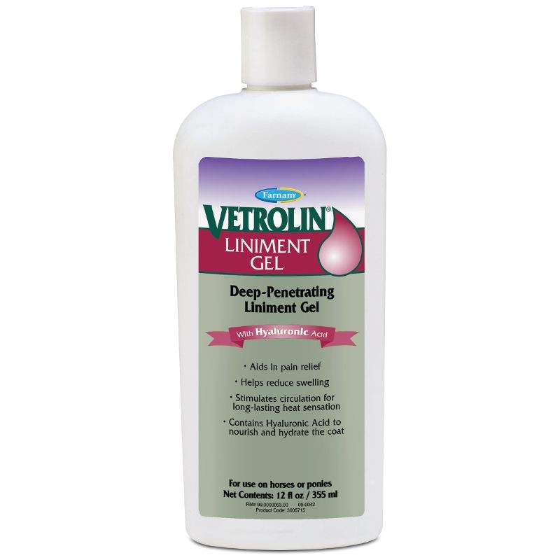 Vetrolin Liniment Gel 12oz