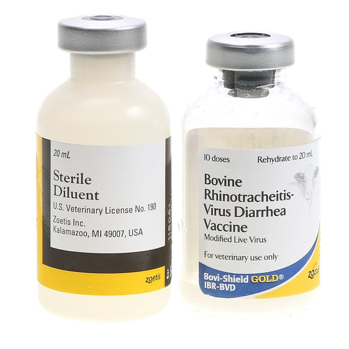 Zoetis Animal Health Bovi-Shield Gold IBR/BVD 10 Dose