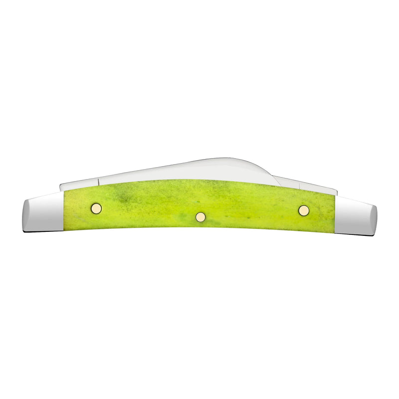 Case XX Small Congress Smooth Green Apple Bone Pocket Knife CA53032