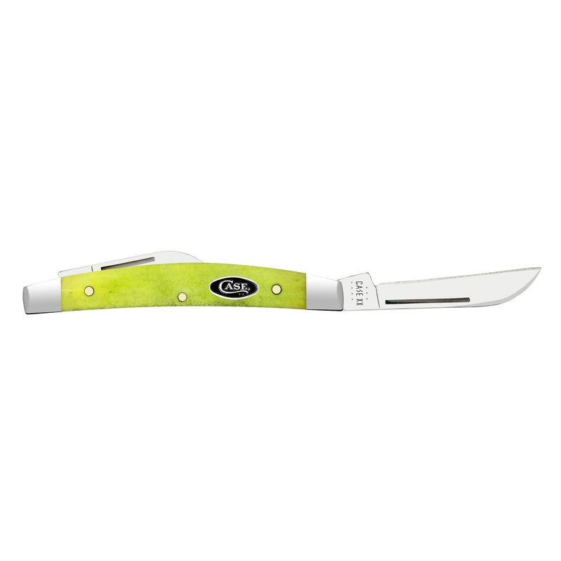 Case XX Small Congress Smooth Green Apple Bone Pocket Knife CA53032