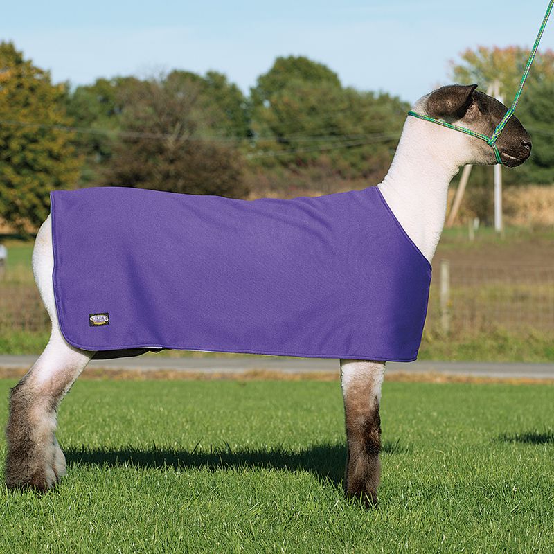Leather Sheep Underblanket Large/Extra Large Purple