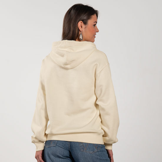 Wrangler Women's White Classic Logo Hoodie