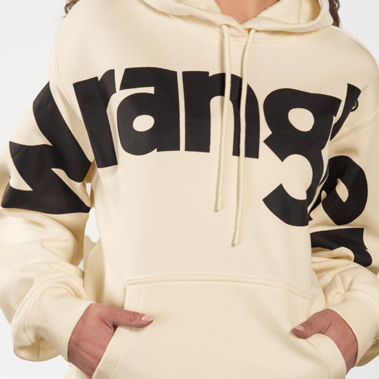 Wrangler Women's White Classic Logo Hoodie