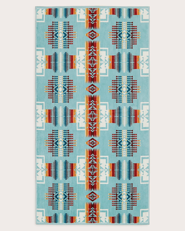Pendleton Woolen Mills Inc. Chief Joseph Aqua Towels -Hand Towels