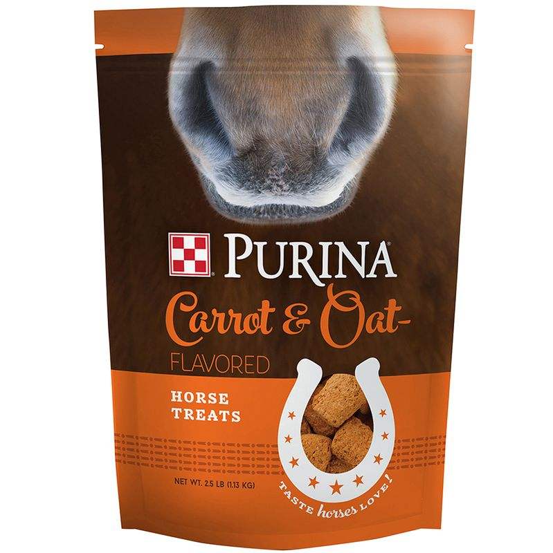Purina Animal Nutrition Horse Carrot and Oat Treats 2.5lbs