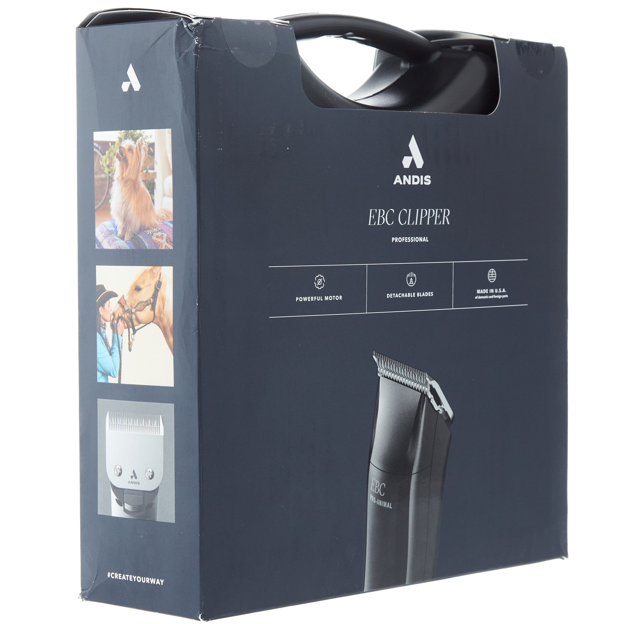Andis Pro Animal MBG-4 EBC Detachable Blade Clipper