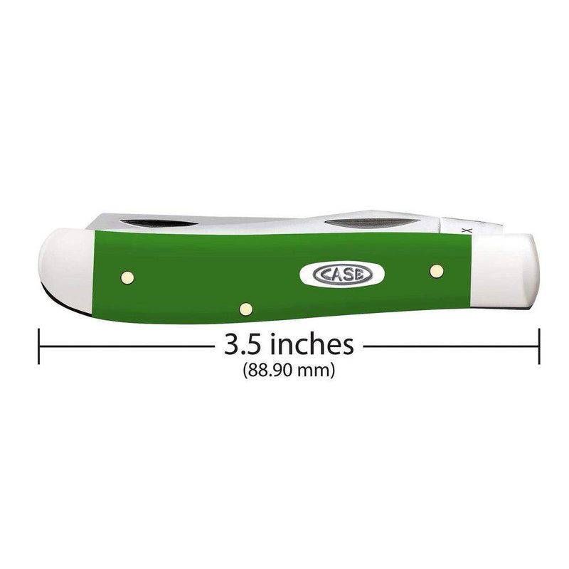 Case XX Mini Trapper Smooth Green Synthetic Pocket Knife CA53391