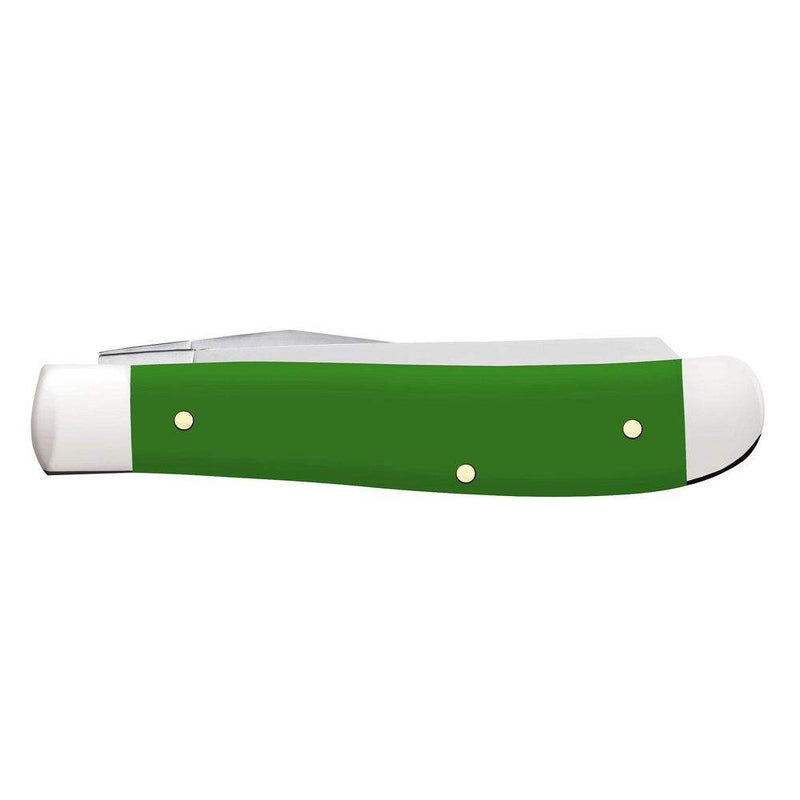 Case XX Mini Trapper Smooth Green Synthetic Pocket Knife CA53391