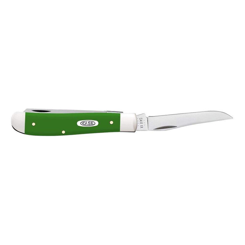 Case XX Mini Trapper Smooth Green Synthetic Pocket Knife CA53391