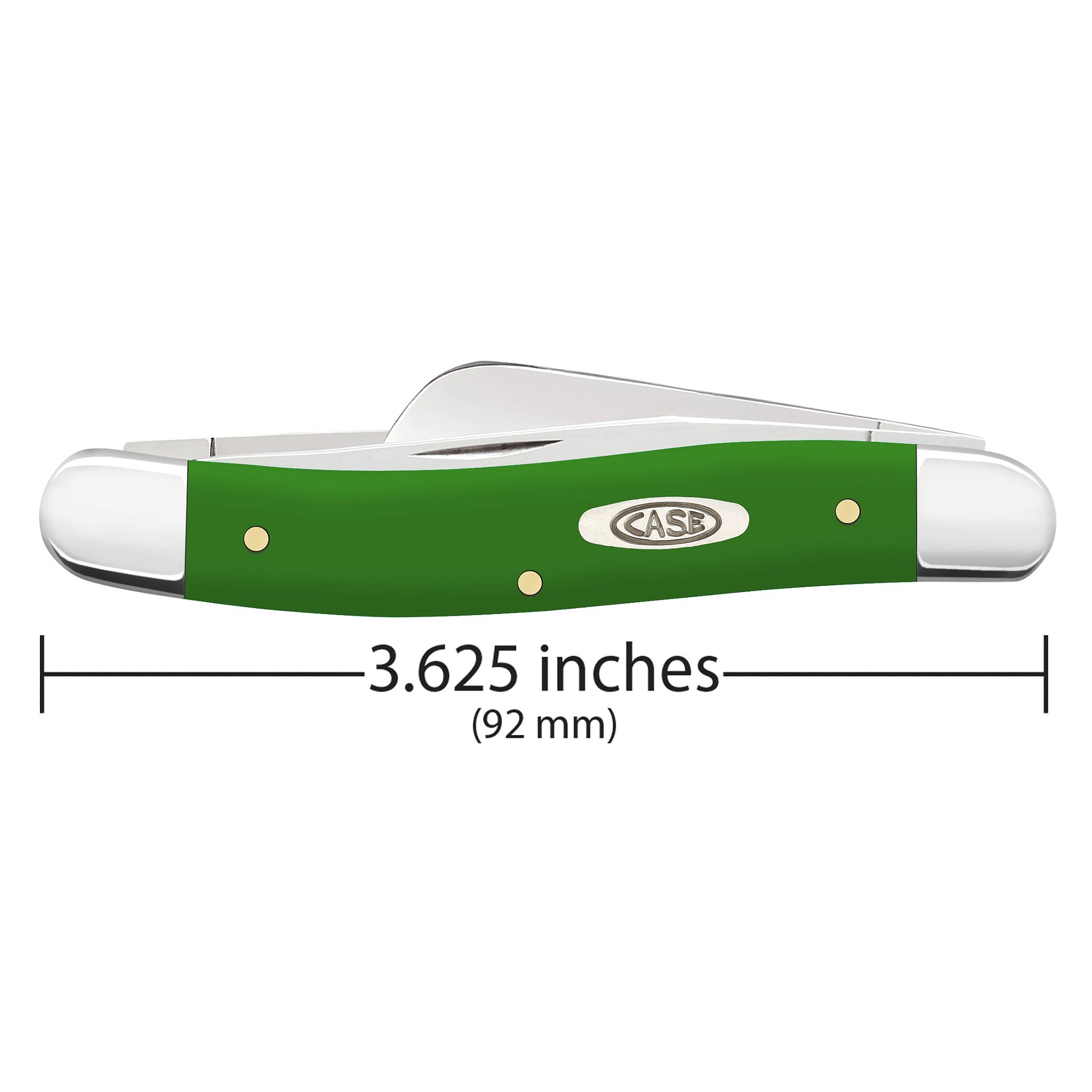 Case Green Synthetic Smooth Medium Stockman (4318 SS)