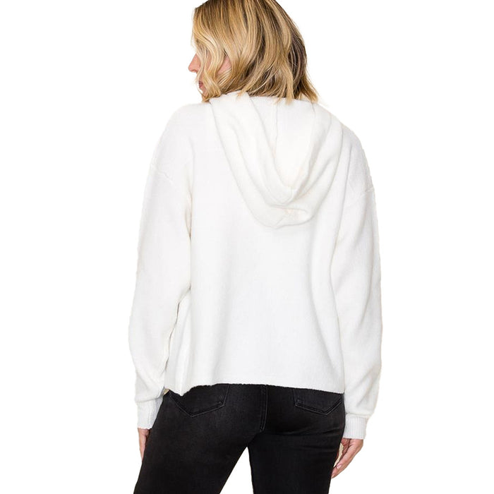 Staccato Women's Ivory Drawstring Sweater
