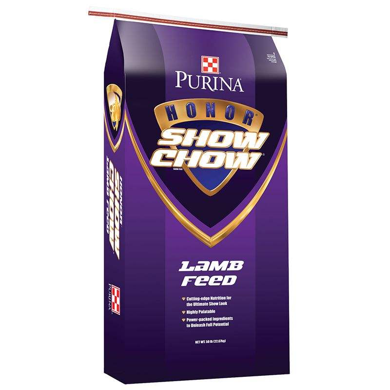Purina Animal Nutrition Honor Show Chow Show Lamb Grower 18 DX 50lb