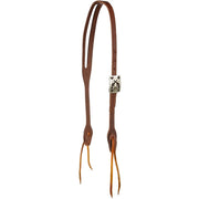 5/8inch Slot Ear Headstall w/ Card Suit & Pistols Hardware