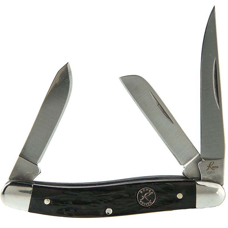Black Bone Stockman Knife