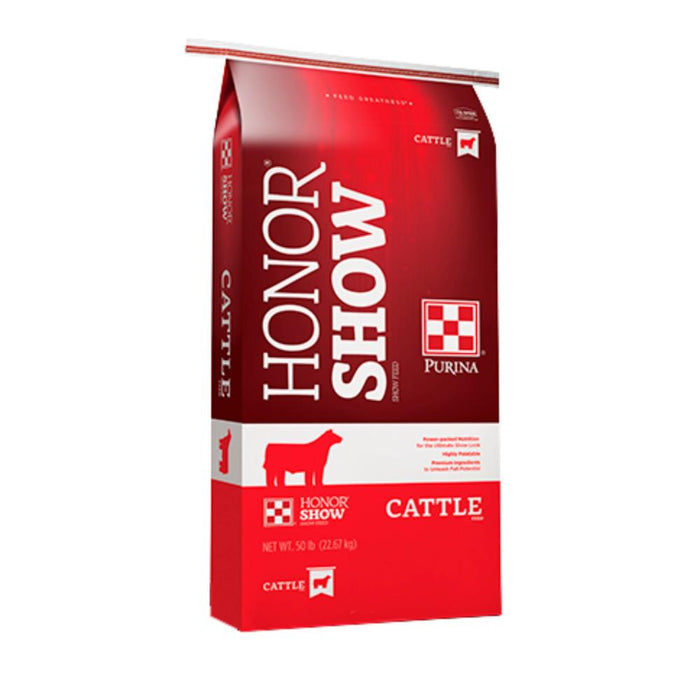 Honor Show Chow Fitters Edge DX Beef Cattle Feed 50lb Bag