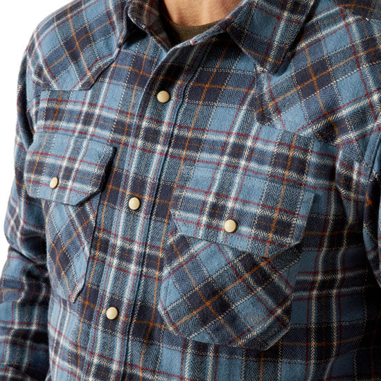 Ariat Harden Retro Blue Shirt