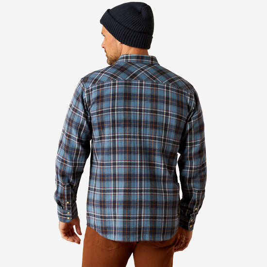 Ariat Harden Retro Blue Shirt