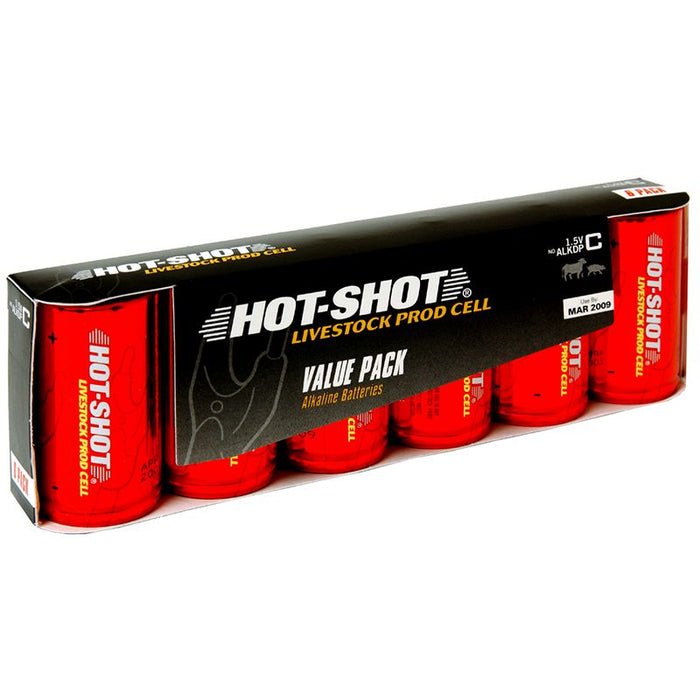 S Size C Batteries Set of 6