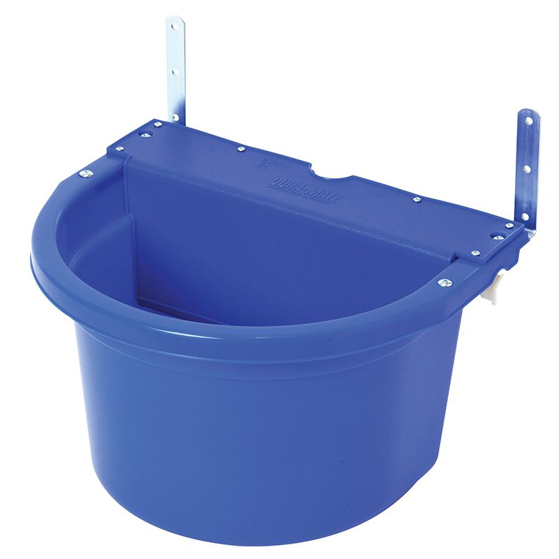 20 Quart Blue Fence Feeder