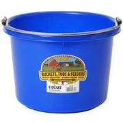 8 Quart Blue Plastic Bucket