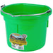 8 Quart Lime Green Flat Back Plastic Bucket