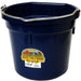 20 Quart Navy Flat Back Plastic Bucket