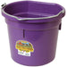 20 Quart Purple Flat Back Plastic Bucket