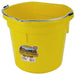 Little Giant 20 Quart Yellow Flat Back Plastic Bucket