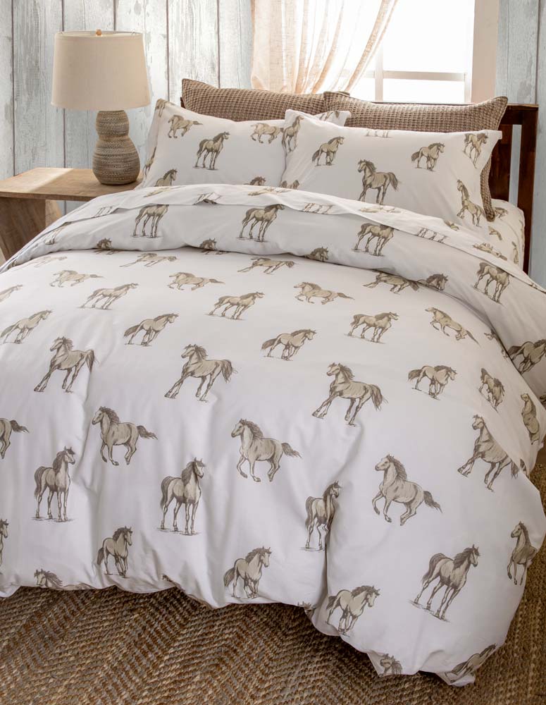 Rod's True Western Easy Rider Horse Duvet Cover Set