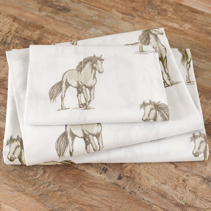 Rod's True Western Easy Rider Horse Sheet Set